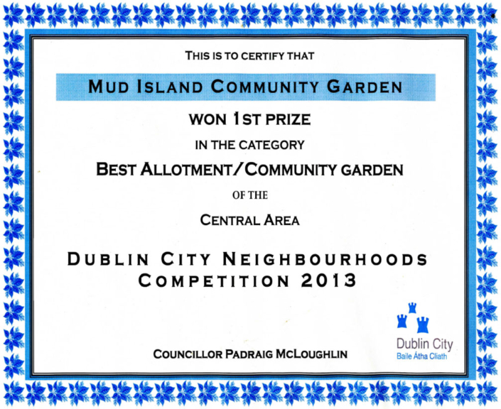 Best Allotment Award 2013