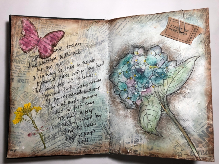 Hydrangea-collage